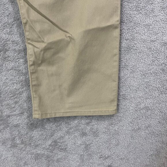 NWOT Lands' End Men's 40 Traditional Fit Khaki Pants Coolmax 5-Pocket - Picture 7 of 9